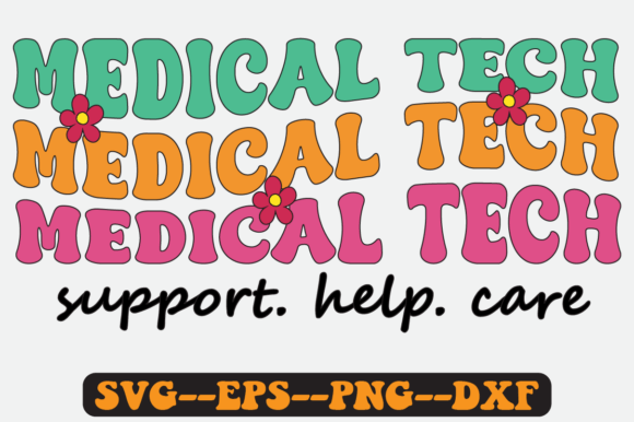Medical Tech Quote Retro Svg Design for Crafts and Graphics